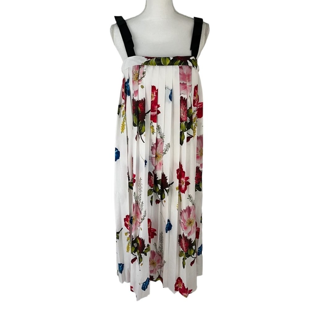 Ted Baker Melbii Berry Sundae Tie Strap Sleeveless Midi Sundress Ted 2 Small S